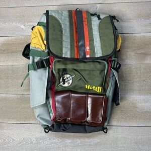 Bioworld Star Wars Book Of Boba Fett Backpack Bookbag School Mandalorian